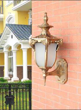 户外防阳水壁灯HDS-BD01欧式园墙台楼梯外灯室外复古别墅花大门过
