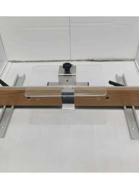 迷易机木工工台雕刻机KS-003配简件倒装作台你面集尘靠山台锯靠尺