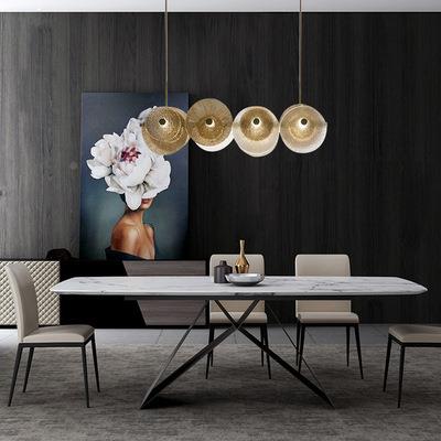 代简约设计师玻166璃餐吊灯网红个性现创意酒吧厅客样板房艺厅术