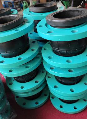 现货不锈n接钢法兰单球挠性软连减震橡胶膨胀节d50801HKN00