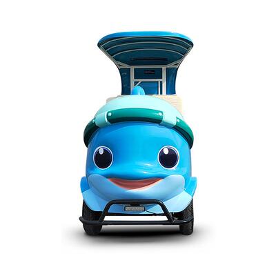 动光车扫码启动景度假区海洋馆代步车观光电车卡通观BC02小海区豚