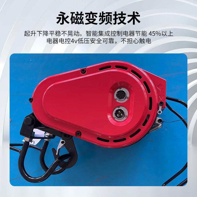 电机动起重葫芦SLO固定挂式卷扬起机220v提t升12吨电动重吊机厂家