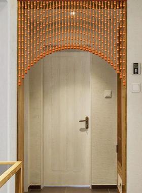 全桃门木三才22515葫芦帘帘隔断珠帘大门卫生厅间厕所客阳台家用