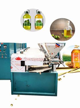 全机自动葵SNQ花籽生螺旋榨油机茶籽大多花功能榨油商用中型榨油