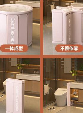 缸泡澡桶折浴叠大人澡浴桶家用全身AL100498洗澡桶儿童洗盆沐浴桶
