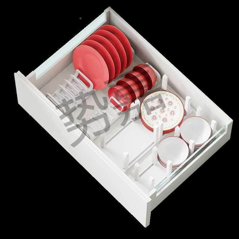 格麦碗盘收纳架厨抽屉式碗碟隔分橱柜房内柜内置放碗盘子置TS3dfy,鲜花速递/花卉仿真/绿植园艺,其它园艺用品,淘宝优惠券,粉丝福利购,淘宝优惠卷