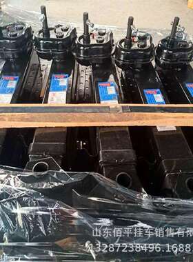 28吨半挂车支24475腿支撑高装置置加重支外腿支马腿马镫前撑外置