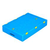 11300折叠筐带盖多功能折叠0周转筐加方长形带盖厚塑料收纳筐