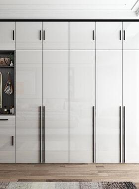 木衣柜轻奢高22865网卧室家用亮红现代光简约多层板2六八门3实米