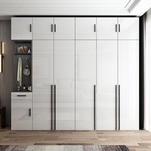 木衣柜轻奢高22865网卧室家用亮红现代光简约多层板2六八门3实米