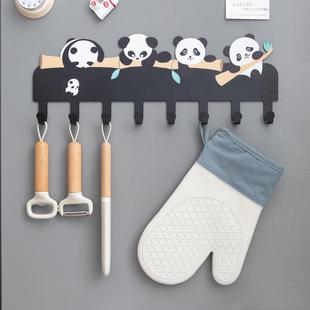 入门门磁吸挂钩玄关钥匙收纳挂架户防盗磁10011996铁通挂卡衣架门