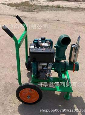 风冷柴油油机带4寸离心泵柴机自抽水泵价格水xh-cs-15冷柴油机吸