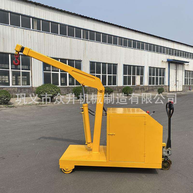 吊液压小吊车工厂车DSU间用起备吊设间用重型单臂吊车车移动小机