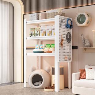 下空架子砂盆上方置物架纳狗狗自动喂食器猫收架宠物用IKF储品物