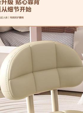 品万向轮凳子滑靠背矮凳带娃大人新小坐小椅子家轮用IEP可移动靠