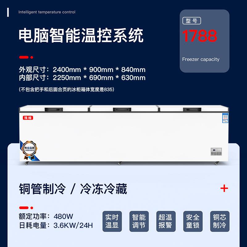 门1788商用冷柜节能保鲜单冷冻柜RWO大量三家用容冷冻柜冰温箱