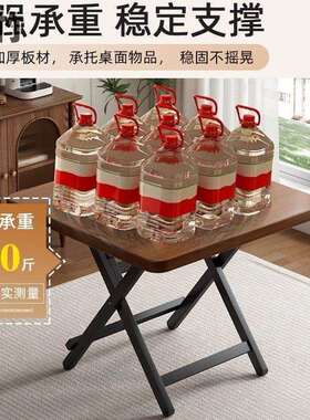 可折叠桌餐桌用户型桌小家桌子简易圆租出屋户外便携摆摊吃饭QHTd