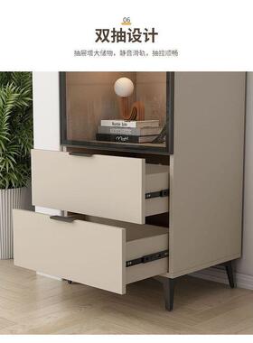 实角柜墙角柜客厅落地转角柜置IHO物纳小柜户型书柜储物柜置木收