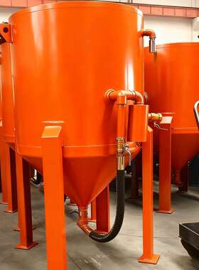 环保移动开放式喷砂机大型钢结构锈翻新高压喷砂80290喷机除手持