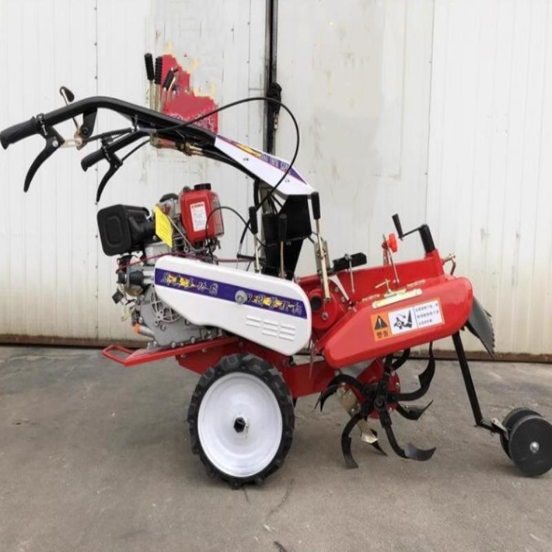 现货柴油18型田园蔬管理机8多功能大葱开沟LGH培土机菜种植起垄机