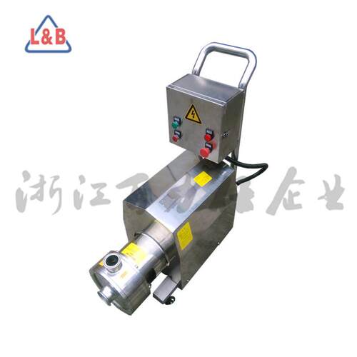 5.BRL1-140kw乳泵管式线式乳化泵移动化高剪切均质乳化泵厂5家