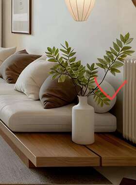 宋式美学原木风实30167木沙三发现代简直约客厅沙大小户型人位极