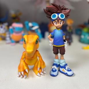 【升级涂装 升级喷油】八神亚古兽加八神太一周边动漫模型手办