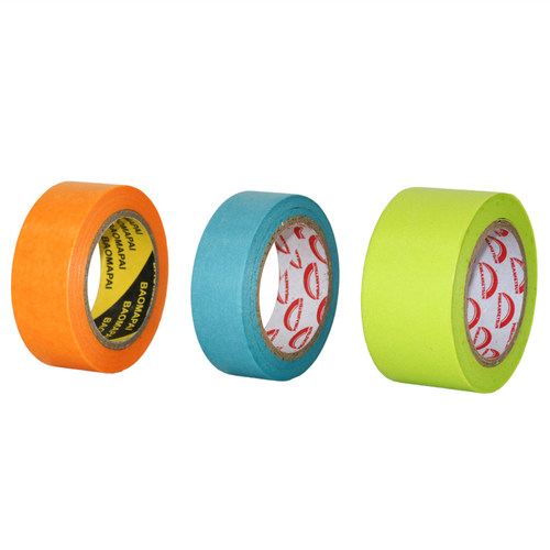 和纸胶带油漆分色纸美纹纸墙面无痕喷漆遮蔽手撕保护膜残胶高粘