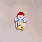 饰 饰关墙保护卧室关装 手绘个性 加油鸭木质装