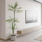 仿真绿植凤尾竹假室内客厅落地软装 饰沙发旁家居 装