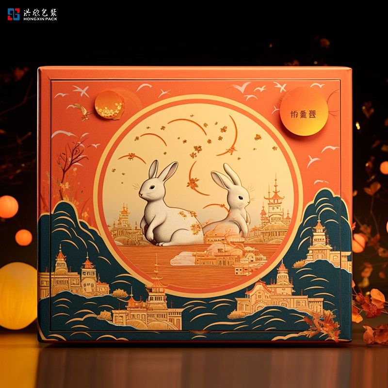 新款免费设计中秋节礼盒包装定制盒子冰皮高档铁盒送,包装,中秋礼品包装,淘宝优惠券,粉丝福利购,淘宝优惠卷