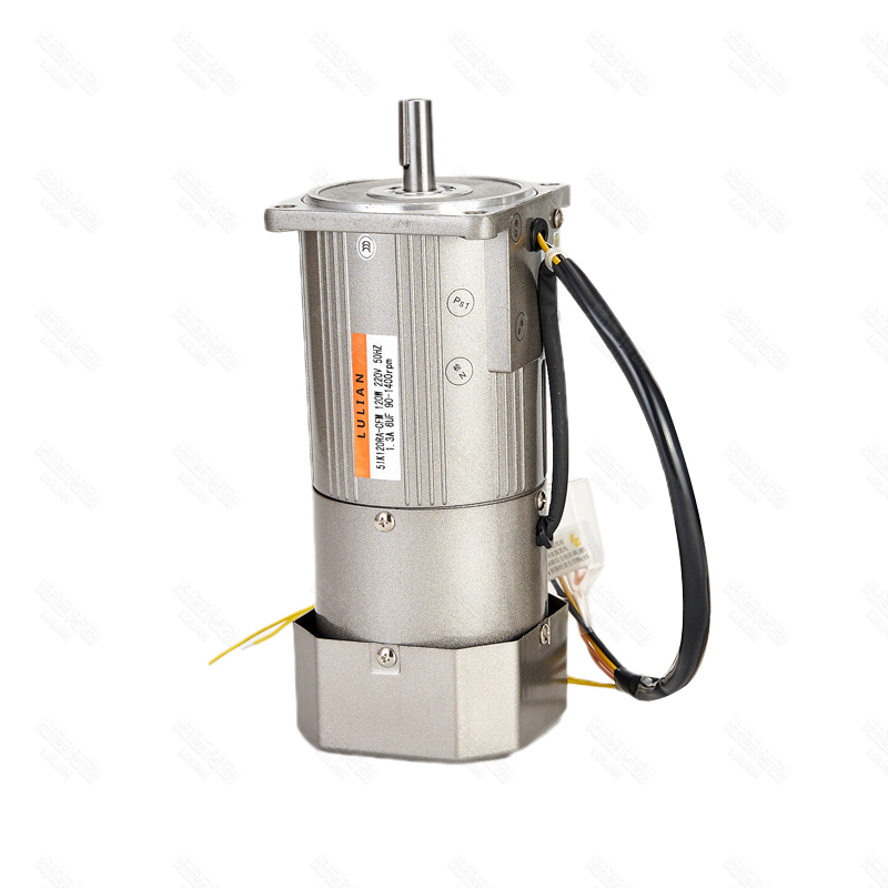 陆连15W~400W交流220V光轴齿轴减速电机刹车电机马达电磁刹车380V
