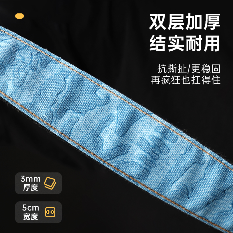 Soldier士兵吉他背带头民谣电吉他贝斯通用琴带斜挎肩带袋子