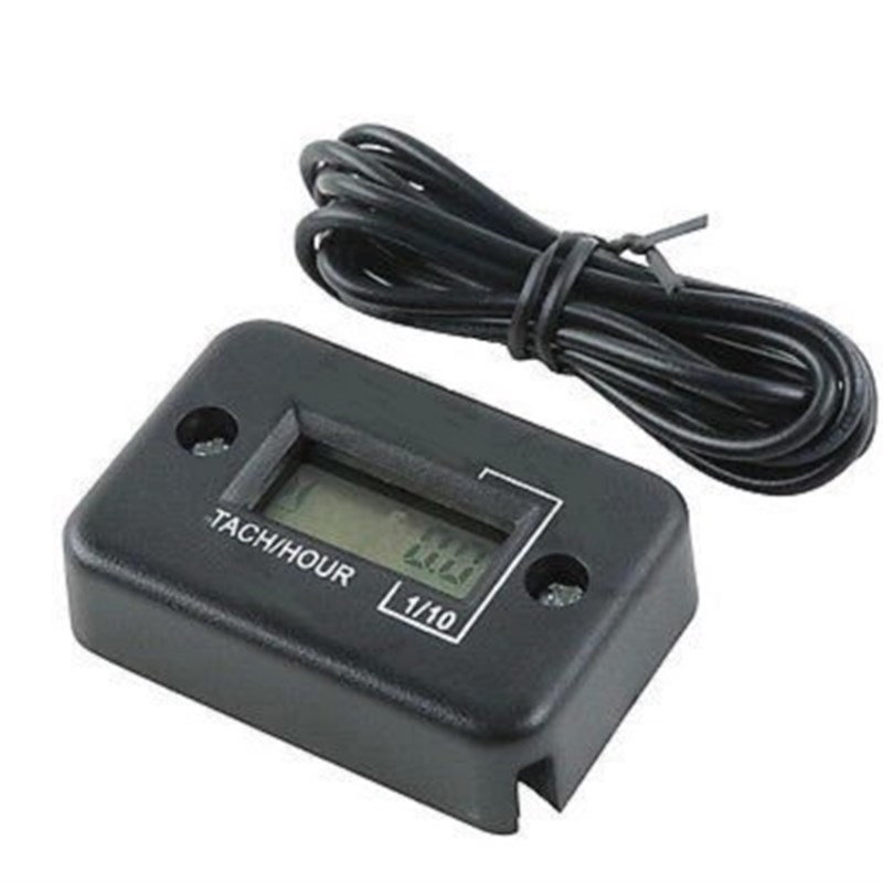 机车累时器防水转速表沙滩车雪地车割草机车引擎数显2冲行程