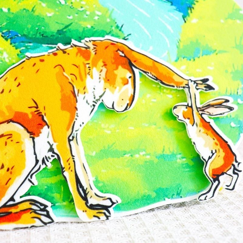 猜猜我有多爱你板绘本数学剧教具儿童亲子故事表演道具英语互动,玩具/童车/益智/积木/模型,早教教具/早教套装,淘宝优惠券,粉丝福利购,淘宝优惠卷