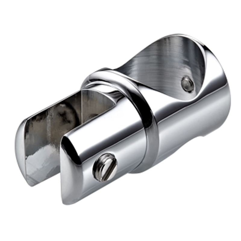 淋浴房不锈钢圆管拉杆固定杆固定夹吊夹管连接件连接头直通