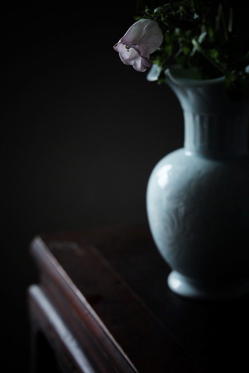 無人问津 映青亦仕花 花器 花瓶 花瓶内部不上釉高温瓷好清洗