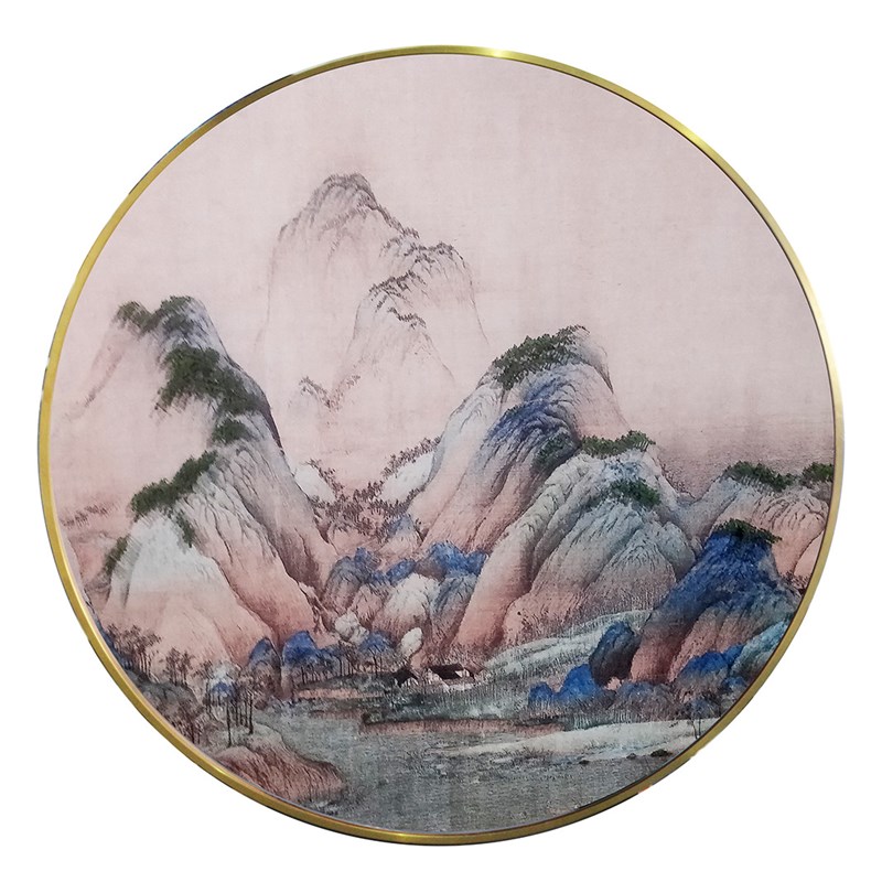 实物纯手工钉子立体画新中式客厅餐厅玄关酒店样板房工艺装饰挂画