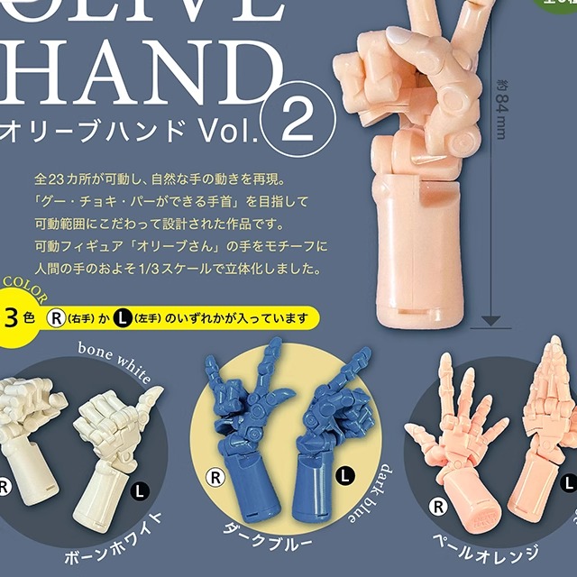 [漫星]预售1/3可动手部摆扭蛋