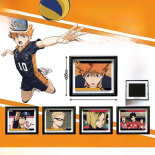 [漫星]预售排球青春场景写作迷你相框Gashapon K-Com正品日田神山