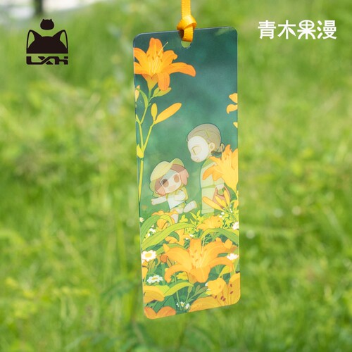 二十四节气PVC预售小黑战记书签