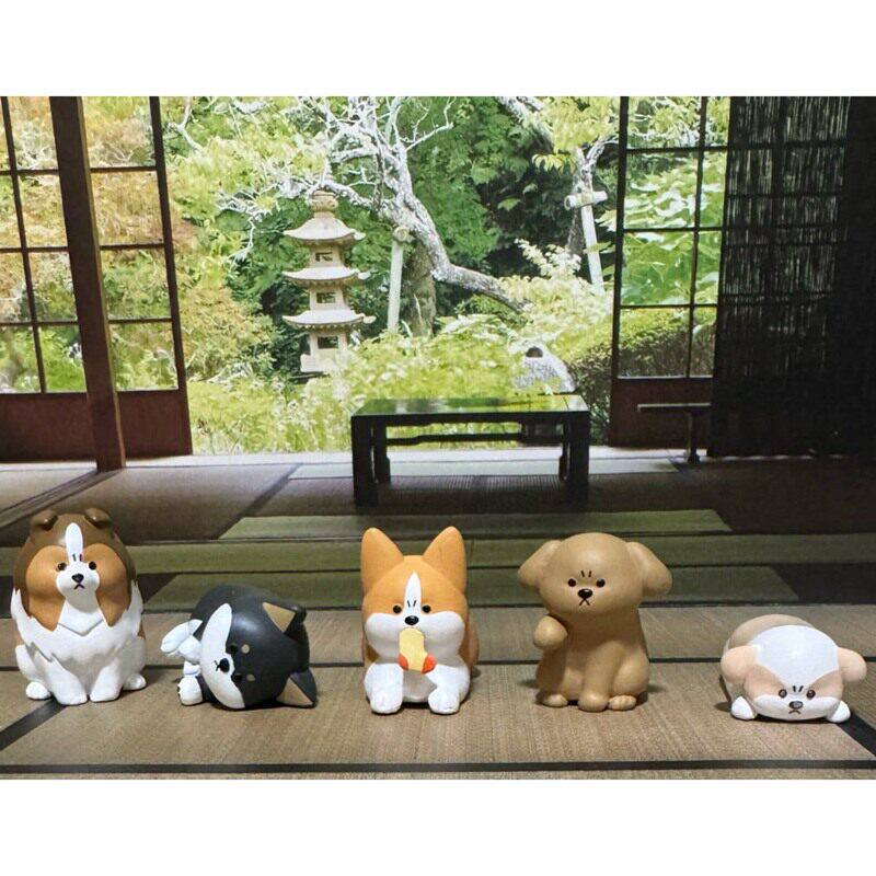 模玩*预售扭蛋可爱Q萌愤怒的小狗生气萌宠柴犬柯基黑柴桌面摆件