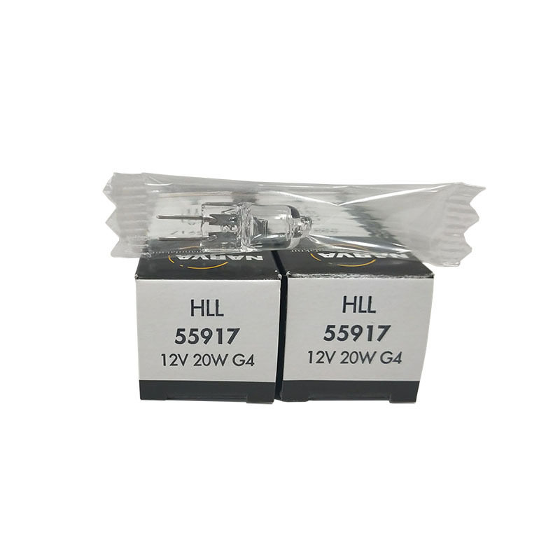 NARVA利华55917卤素灯泡HLL12V20W色度分仪析仪器米泡