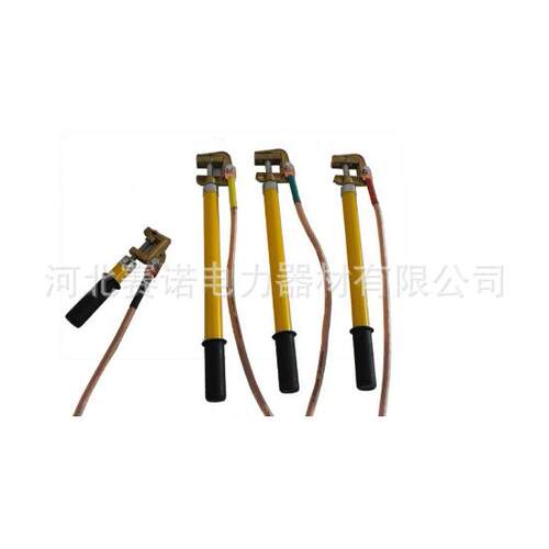 手握型平口母排用接地挂钩接地线JDX型10kv变压器用接地线