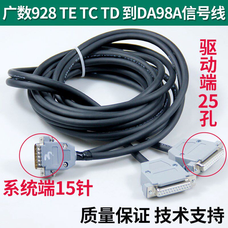 广州数控92系统到E驱动器信号线 反馈线 码盘线广数信号线