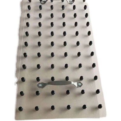 育苗营养钵专用穴盘打孔器塑料苗盘压穴板基质压坑板压孔播种工具