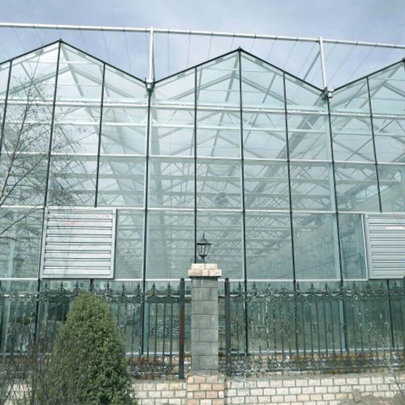 智能玻璃温室大棚种植农业温室大棚工程养殖养殖草莓温室大棚骨架