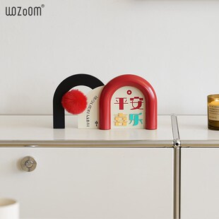 WOZOO屋准乔迁之喜玄关装饰桌面新居客厅电视柜新年布置用品