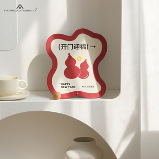 家居新年玄关客厅桌面电视柜乔迁之喜装饰品