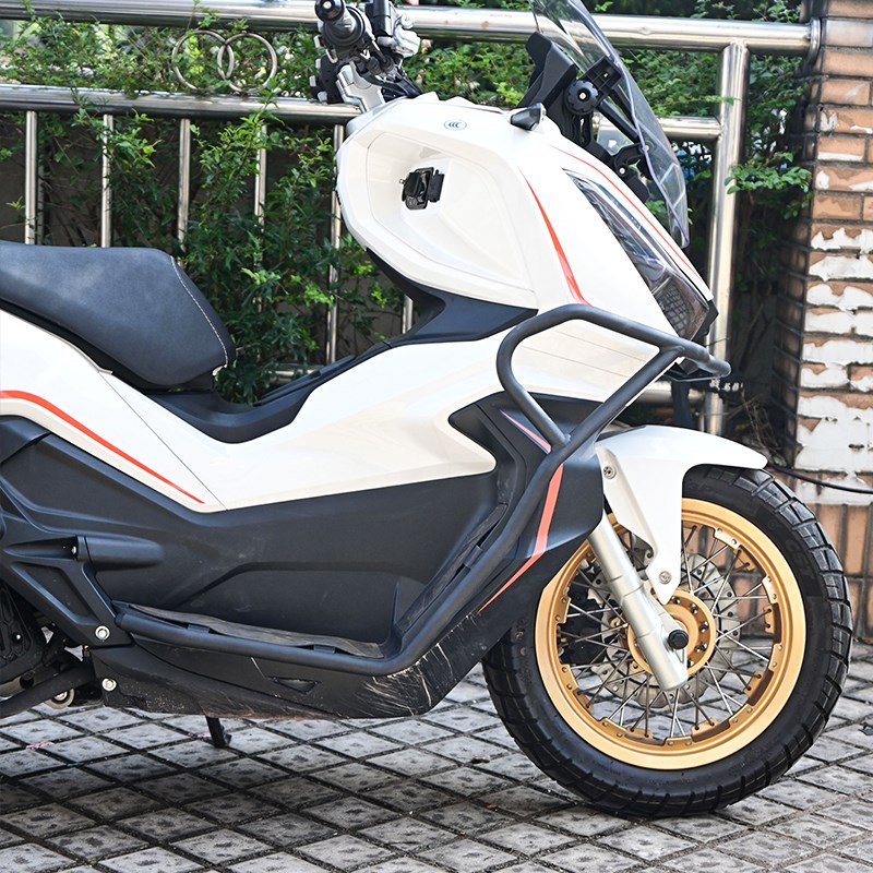 适用于天鹰TT150ADV保险杠防摔护杠TY150T-26D改装前后杠排气护杠